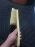 潤華年掃車(chē)灰塵撣子  豬鬃毛實(shí)木長(cháng)柄汽車(chē)軟毛刷子洗車(chē)刷掃車(chē)除塵刷轎車(chē) 40cm鬃毛白毛 曬單實(shí)拍圖