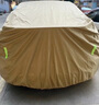 恩柏盛汽車(chē)車(chē)衣全車(chē)罩防曬罩牛津布遮陽(yáng)擋防雨隔熱加厚防塵罩通用蓋車(chē)布 YS+（適用4.3-4.45米SUV） 100%牛津布600D通用型加厚車(chē)衣丨京倉速發(fā) 曬單實(shí)拍圖