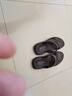 老爺車(chē)涼鞋男夏季2025新款沙灘鞋真皮防滑涼拖鞋男休閑軟底牛皮涼鞋男 LYCS7697棕色 42 曬單實(shí)拍圖