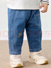 巴拉巴拉寶寶褲子男童休閑褲牛仔褲秋裝時(shí)尚200324108105 曬單實(shí)拍圖
