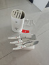 雙立人（ZWILLING）Pollux雙重除菌刀具套裝大白盾中片刀多用刀剪刀斬刀珍珠白6件套 曬單實(shí)拍圖
