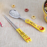 樂(lè )扣樂(lè )扣（LOCK&LOCK）兒童勺筷套裝進(jìn)口小學(xué)生餐具304不銹鋼卡通湯勺筷 筷子勺子組合 曬單實(shí)拍圖