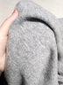 皮爾卡丹（pierre cardin）針織衫羊毛開衫100純羊毛女秋季2024新款純色外搭V領(lǐng)薄款毛衣外套 紅色 2XL【適合體重130-145斤】 曬單實(shí)拍圖