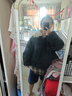 森馬（Semir）羽絨服女插肩袖可脫卸毛領(lǐng)2025冬季oversize花苞外套109725113017 曬單實拍圖