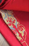 博洋（BEYOND）2025高端刺繡140支婚慶四件套全棉結(jié)婚純棉床單被套大紅陪嫁婚房 淺黃色 喜結(jié)同心 1.5m床單被套200*230四件套 曬單實拍圖