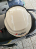 Andes HELMET3c認(rèn)證電動摩托車頭盔男四季女士夏季頭盔安全帽四季通用夏天半盔 米白黑茶短【升級3C款】 均碼 曬單實拍圖