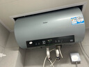海爾（Haier）國家補貼20％家用電熱水器3300W變頻速熱 節(jié)能一級能效全瓷無垢凈水洗 金剛無縫膽儲水式電熱水器 60L 3300W PFA5/AI智能變頻/巨省電 曬單實拍圖