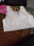 浪莎女童內(nèi)衣小背心發(fā)育期9-16歲學(xué)生兒童小學(xué)生女孩少女文胸大童 白色+粉色 L （建議75-90斤） 曬單實(shí)拍圖