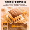 索愛(ài)（soaiy）S-518 FM無(wú)線(xiàn)小蜜蜂擴音器教師專(zhuān)用U盤(pán)TF卡麥克風(fēng)喇叭導游收音機藍牙戶(hù)外音箱音響便攜式 油彩白 曬單實(shí)拍圖