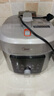 美的（Midea）小飛俠沸騰濃香雙模式電壓力鍋0氟0涂層雙膽高壓鍋5L智能預約家用煲湯4-6人煮飯煲E5825N輕音泄壓 曬單實(shí)拍圖