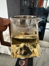 TEAHUE玻璃公道杯帶茶漏耐熱家用辦公室分茶器胡桃木把功夫茶具茶海 曬單實拍圖