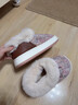 大嘴猴月子鞋冬季產(chǎn)后加絨加厚保暖居家防滑厚底踩屎感孕婦棉鞋女 櫻花粉 38-39 (適合38-39腳穿） 曬單實(shí)拍圖