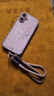 GGUU四葉草適用蘋果16promax手機殼iPhone16套16pro新款2024鏈掛繩手15玻璃14鏡頭全包防摔高級12女13 草紫色-油畫幸運四葉草-送掛繩 iPhone16 曬單實拍圖