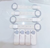 ONLYOU BABY兒童鎖扣抽屜鎖安全嬰兒防開防夾手寶寶推拉門冰箱防護(hù)柜子柜門鎖 【長鎖4只+短鎖4只】白灰-猴賽雷 曬單實(shí)拍圖