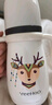 英氏（YEEHOO）嬰兒保溫奶瓶新生兒奶瓶兒童保溫杯嬰兒學飲杯便攜吸管水杯保溫壺 保溫奶瓶 300ml 9-12月 配三頭 曬單實拍圖
