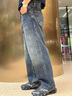 Levi's李維斯25年新款男士美式復(fù)古Clean Fit578闊腿直筒牛仔褲 藏青色 32 (32) 曬單實(shí)拍圖