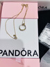 潘多拉（PANDORA）[陳麗君同款]ESSENCE天性熠彩項鏈雙色設(shè)計氣質(zhì)精致七夕禮物 多色 45CM 曬單實拍圖
