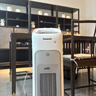 松下（panasonic） 取暖器暖風(fēng)機家用離子群凈化制熱電暖風(fēng)ECO恒溫節能電暖器搖頭立式遙控電暖DS-P2012CW 【離子群凈化除菌+升級雙風(fēng)機散熱】 曬單實(shí)拍圖