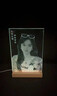春生秋收德國品質(zhì)錘子畫(huà)定制手工敲擊畫(huà)生日禮物男生女真人照片情侶琉璃畫(huà) 八寸 (15*20cm)贈7彩色底座+禮盒 曬單實(shí)拍圖