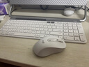 羅技（Logitech）時尚系列 K580 鍵盤 藍牙鍵盤 辦公鍵盤 無線鍵盤 便攜超薄鍵盤 筆記本鍵盤 平板鍵盤 芍藥白 曬單實拍圖