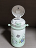 babycare西高地保溫杯學(xué)飲兒童寶寶學(xué)生上學(xué)水壺吸管直飲杯外出6月+-大綠 曬單實(shí)拍圖
