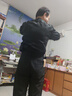 佐優(yōu)品長袖襯衫男秋冬季加絨加厚商務(wù)男士保暖襯衫潮流韓版修身純色襯衣 黑色 XL 曬單實(shí)拍圖