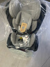 貝蒂樂(lè )（happybe）兒童安全座椅汽車(chē)用0-12歲嬰兒寶寶360度旋轉車(chē)載座椅ISOFIX接口 灰藍色（鋼骨架+可躺睡調節） 曬單實(shí)拍圖
