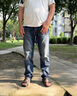 Levi's李維斯男士502經(jīng)典錐形美式復古時尚簡約休閑通勤牛仔長褲 水洗藍 32 (32) 曬單實拍圖