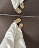 卓詩(shī)尼勃肯鞋女2025秋季新款ins卡通可愛(ài)洞洞鞋軟底復古平底包頭半拖鞋 駝色 37 曬單實(shí)拍圖