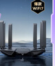 中興（ZTE）問天BE6800Pro+ 全向穿墻王Wi-Fi7 家用無線路由器 雙頻聚合游戲加速巨闕天線 滿血2.5G網(wǎng)口 曬單實拍圖