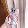 適用蘋果16pro手機(jī)殼新款可愛貓咪iphone15plus羽紗防摔保護(hù)套女 自帶鏡頭膜【閃粉鏡羽紗】繡球貓-粉白色掛繩 iPhone 16 Pro Max 曬單實(shí)拍圖