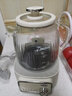 美的（Midea）花漾0膠水全玻璃養生壺 多功能煮茶壺 母嬰燒水壺 恒溫電熱水壺 全自動(dòng)一體煮茶器1.2L YS12B302J 曬單實(shí)拍圖