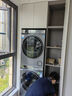 海爾（Haier）云溪3.0 洗烘套裝  10KG直驅(qū)滾筒懶人洗衣機(jī)+雙擎熱泵烘干機(jī) 1.2洗凈比 583+583 家電國家補(bǔ)貼 曬單實(shí)拍圖