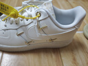 耐克NIKE七夕情人節(jié)禮物女空軍一號 AF1運(yùn)動鞋F(xiàn)V3654-111帆白37.5 曬單實拍圖