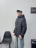 雪中飛輕薄羽絨服男士春秋冬御寒保暖羽絨衣防風時尚潮流連帽純色外套 曬單實拍圖