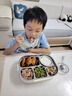 雙槍（Suncha）鈦健康不銹鋼飯盒學(xué)生上班族可微波爐餐盒比316好1.5L配保溫袋 曬單實(shí)拍圖