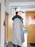 啄木鳥夾克男士2025春秋季新款爸爸裝寬松商務(wù)休閑外套可脫卸帽上衣男裝 藏青色【可拆卸帽】 XL 【 推薦135-150斤 】 曬單實(shí)拍圖
