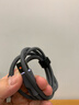 羅馬仕PD100w數據線(xiàn)二合一適用MacBook充電線(xiàn)iPhone16電腦Type-C適用蘋(píng)果華為小米超級快充一拖二 【1.5米熔巖灰】一拖二type輸入口PD100W 曬單實(shí)拍圖