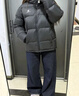 駱駝（CAMEL）【抱抱】冬季戶外拒水羽絨服600蓬男女同款加厚連帽保暖面包服 曬單實拍圖