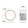得力(deli)高品質(zhì)高透明封箱膠帶倉庫打包膠帶 60mm*100y*50um(91.4m/卷) 6卷/筒 辦公用品 30325 曬單實(shí)拍圖