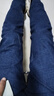 真維斯（JEANSWEST）牛仔褲男2025秋季輕商直筒修身牛仔長(cháng)褲男藍色常規34 曬單實(shí)拍圖