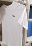 安踏（ANTA）快干棉 | 短袖T恤男女夏季圓領(lǐng)上衣情侶同款吸濕排汗寬松休閑短T 【經(jīng)典logo】純凈白8103-7 L 男175/女170 曬單實(shí)拍圖