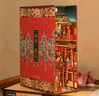 同趣盛唐夜宴拼裝書(shū)立手工diy玩具積木成人古風(fēng)書(shū)檔立體擺件生日禮物 曬單實(shí)拍圖