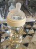 bebebus鉆光奶瓶3-6個月300ml新生兒寶寶ppsu偏心仿母乳防脹氣防嗆奶瓶 曬單實拍圖