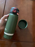 小茶日記保溫杯學(xué)生女孩男童高顏值生日禮物大容量水杯子雙飲杯 墨綠沁【670ML】 曬單實(shí)拍圖