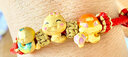 周大生黃金轉(zhuǎn)運(yùn)珠琺瑯熱氣球盤蛇轉(zhuǎn)運(yùn)珠送女友媽媽七夕情人節(jié)禮多退少補(bǔ) 約1g 曬單實(shí)拍圖