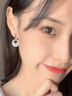 Jay和田玉平安扣耳環(huán)耳扣女耳飾新款耳墜送教師節(jié)禮物 配證書 曬單實拍圖