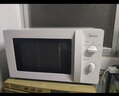 美的（Midea）快捷微波爐 家用小型 360°轉(zhuǎn)盤(pán)加熱 旋鈕操控 易潔內(nèi)膽（M1-L213B） 曬單實(shí)拍圖