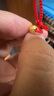謝瑞麟（TSL） 黃金轉(zhuǎn)運(yùn)珠女足金串珠不含手繩定價(jià)X5040-X5042七夕禮物 X5042菱格紋（約0.25g） 曬單實(shí)拍圖