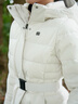 KOLON SPORT/可隆戶(hù)外羽絨服 女士防風(fēng)防潑水中量鵝絨夾克 LKDJ5WTT44-CR 奶油白 S 160/84A 曬單實(shí)拍圖